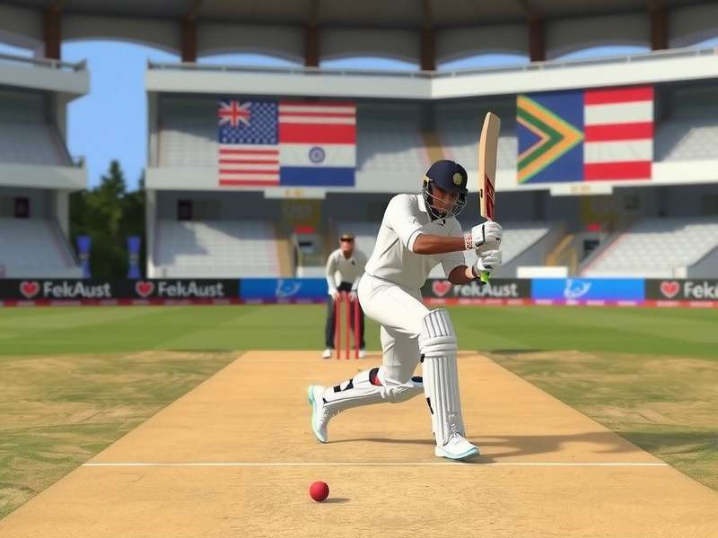 Indian player executing a run-out in VR Cricket Fielding Legend