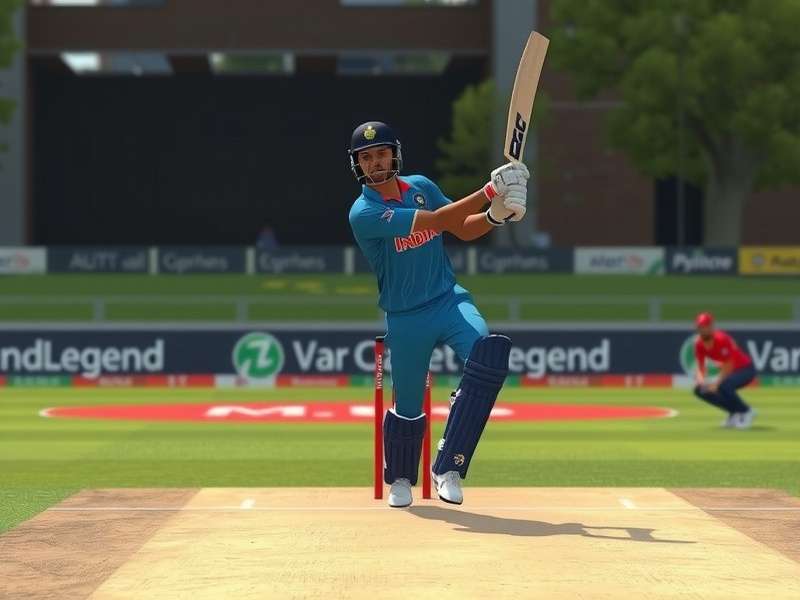 VR Cricket Fielding Legend gameplay screenshot